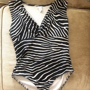 Zebra Print Bodysuit